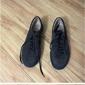 Dark/blackish brown suede like new TODS. Clean. Excellent condition